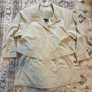Vintage Gallery Cream Trench Coat